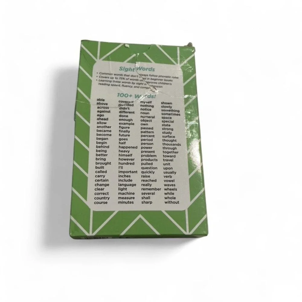 Think Tank Scholar Sight Words Flashcards Kids PreK-3rd Multicolor New 520 Words